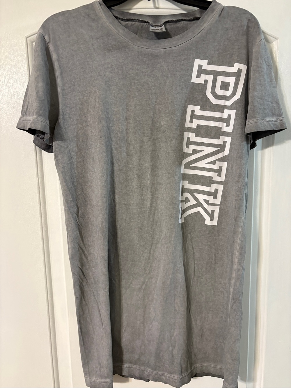 PINK Victoria's Secret Gray Crewneck Top